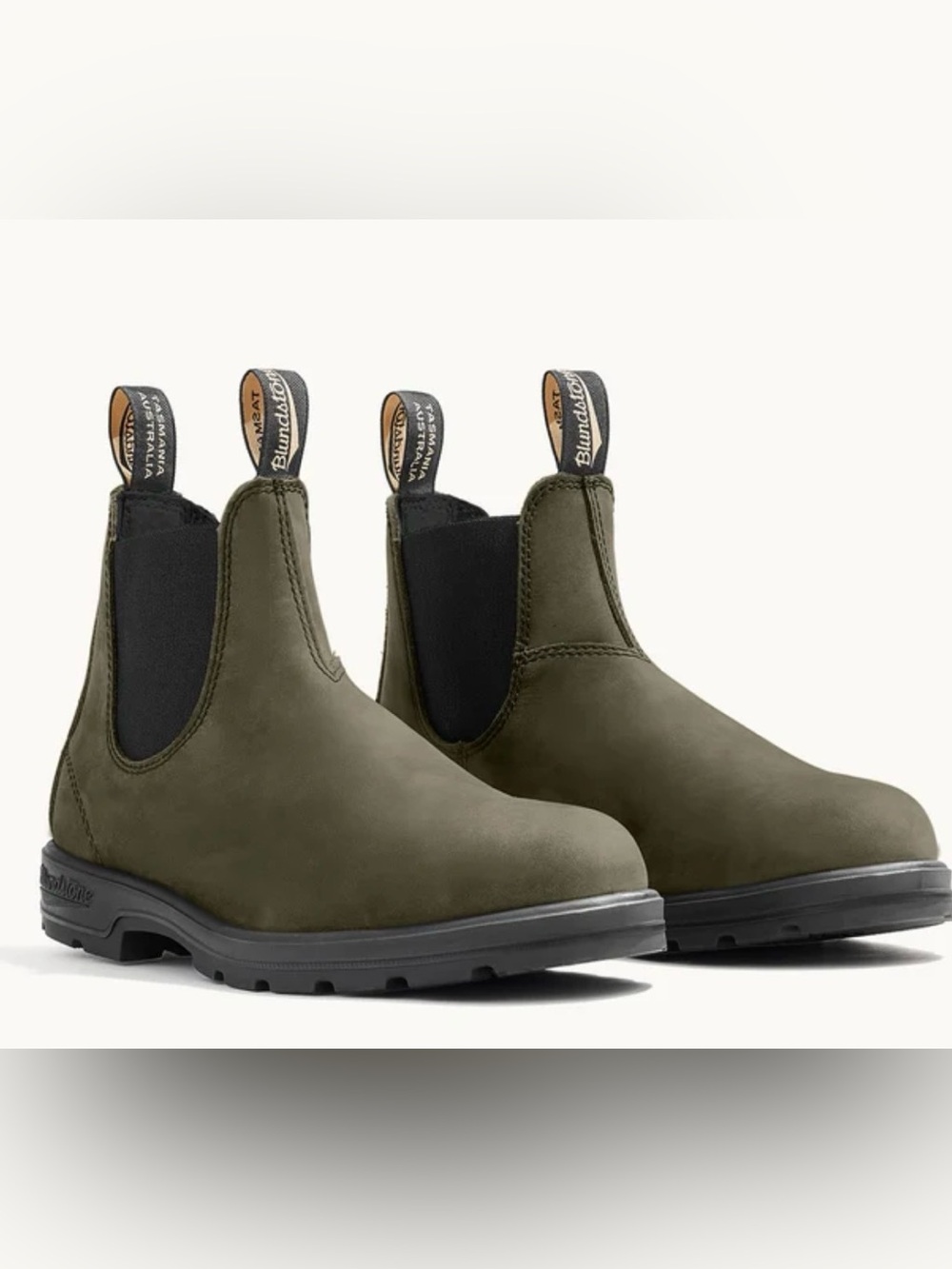 Blundstone Classic 2442--Green Nubuck NWOT